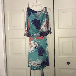Floral Bisou Bisou Dress